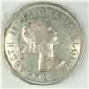 Image 2 : 1961 Queen Elizabeth II Canadian Silver Dollar