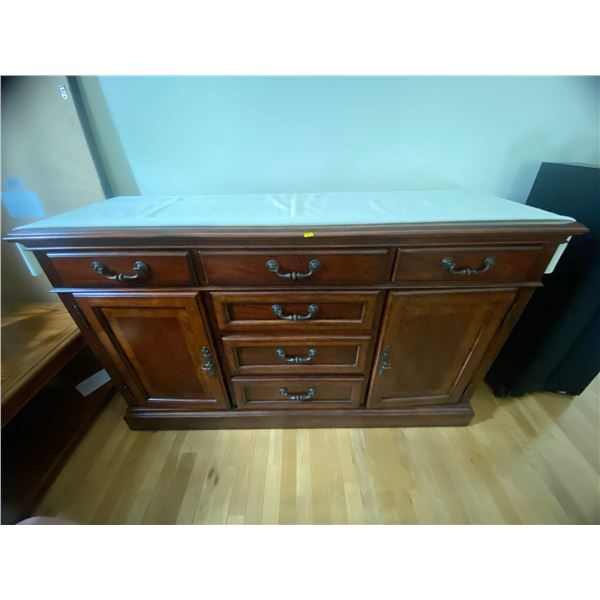 Mahogany Sideboard 57L x 19D x 34T
