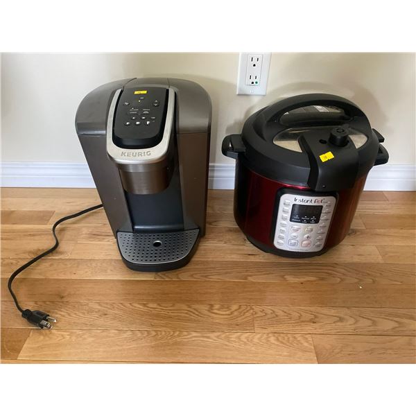 Keurig Coffee Machine and Crock Pot