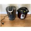 Image 1 : Keurig Coffee Machine and Crock Pot