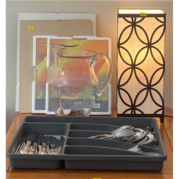 House Decor Cuttlery Lamp