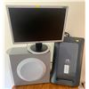 Image 1 : LG Monitor HP Scanner JVC Speaker