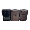 Image 1 : 3 Pc - x2 Delsey Suitcases - x1 Heys Polycarbonate Suitcase