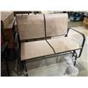 Image 2 : NEW 2 Person Patio Sling glider (brown)