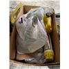 Image 2 : Group lot - Misc Group Including Tarp, "Anywhere Seats", Car Detailing Items & Seat Covers