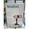 Image 2 : 5 Pc - Stratford Tiffany Bankers Lamp & x4 Painted Ceramic Accent Lamps