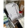 Image 8 : Table lot - Misc Items Including Highchair tray, Coffee Maker, Storage Hangers, Football, Pillows, H