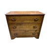 Image 1 : Wooden Dresser (18x38x34") 3 Drawer