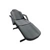 Image 1 : Adjustable Black Massage Chair w/ Removable Arm Rests