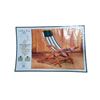 Image 1 : 2 Pc - Wooden Outdoor Lounge Sling Chairs
