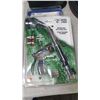 Image 2 : Group lot - Size 10 Rubber Gumboots - 50' Expandable Hose - Orbit Watering Wand & Hose Manifold