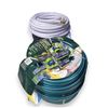 Image 1 : Group lot - 50' Hose - 80' Hose - Soaker Hose - x2 100' Hoses - Hose Ends