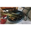 Image 2 : Under Table lot - Group of Misc Brass Rail Pieces
