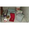 Image 2 : Shelf lot - Misc Wooden Bowls, Wine Bottle Holder, Crystal Items, Bath Salts