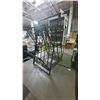 Image 2 : 5 Pc lot - 2 Basket Drawer Cabinet, Steel Folding 4 Shelf Outdoor Display, x3 2 Door Cabinets (31.5x