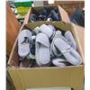 Image 2 : 2 Box lot - 1 Box of Misc w & Boots - 1 Box of Misc Slippers