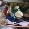Image 2 : Group lot - Misc Items Including Kitchen Items, Hats, Etc.