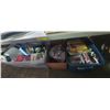 Image 2 : Under Table lot - Misc Kitchen Items, Tires Bags, Etc.