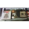 Image 2 : Group lot - Akai Record Player w/ Misc Records & Parts - x3 Elvis Presley 8 Tracks