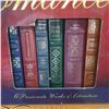 Image 2 : 3 Pc - Leather Bound Books - Romance Collection - Charles Dickens Collection - Library of Shakespear