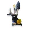 Image 1 : Cleaning Caddy w/ Cleaning Tools and Mop Bucket