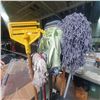 Image 2 : Cleaning Caddy w/ Cleaning Tools and Mop Bucket