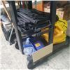 Image 3 : Cleaning Caddy w/ Cleaning Tools and Mop Bucket