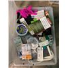 Image 2 : Under Table lot - Misc Items Including Hole Punch, Cords, Napkins, Nail Clippers, Etc.