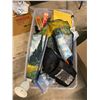 Image 2 : Under Table lot - Misc Items Including Cooler Bag, Garbage Bins, Piggy Bank, Etc.