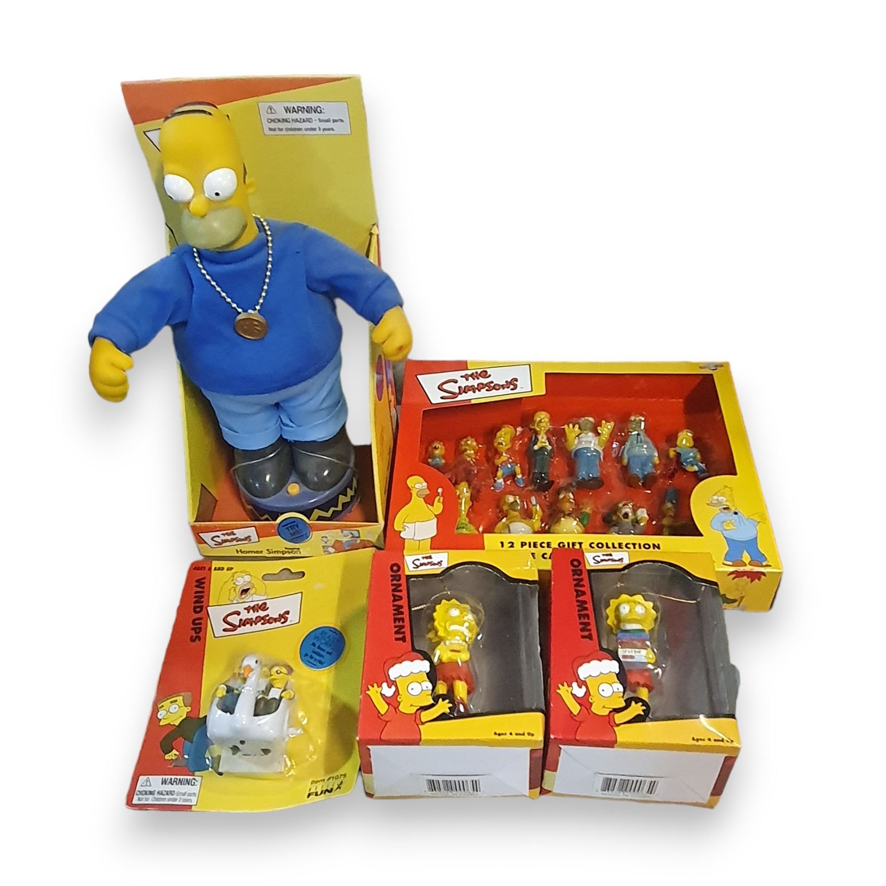 Simpsons Collectables - Rapping Homer, Character Figurine Set, x2 Lisa ...