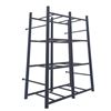 Image 1 : 6 Pc - Pro Slat Bin Warehouse Heavy Duty 8 Tote Storage Racks