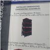 Image 3 : 6 Pc - Pro Slat Bin Warehouse Heavy Duty 8 Tote Storage Racks