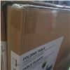 Image 2 : Patio Express Powder Coated Steel Mesh Folding Patio Table