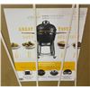 Image 2 : Vision Grills Kamado Classic B Series Charcoal BBQ Grill w/ Box of BBQ Bamboo Charcoal