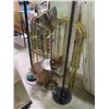 Image 2 : Group lot - Brass Head & Foot Boards, x3 Misc Floor Lights