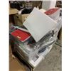 Image 2 : Pallet of Misc - Totes, Gate Latches, Door Handles, Faucet, Etc...