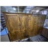 Image 2 : Large Wooden Cabinet (Approx. 89x59x19)