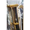Image 2 : Group lot - Mirror, Crutches, Ironing Board, Cane, Etc.