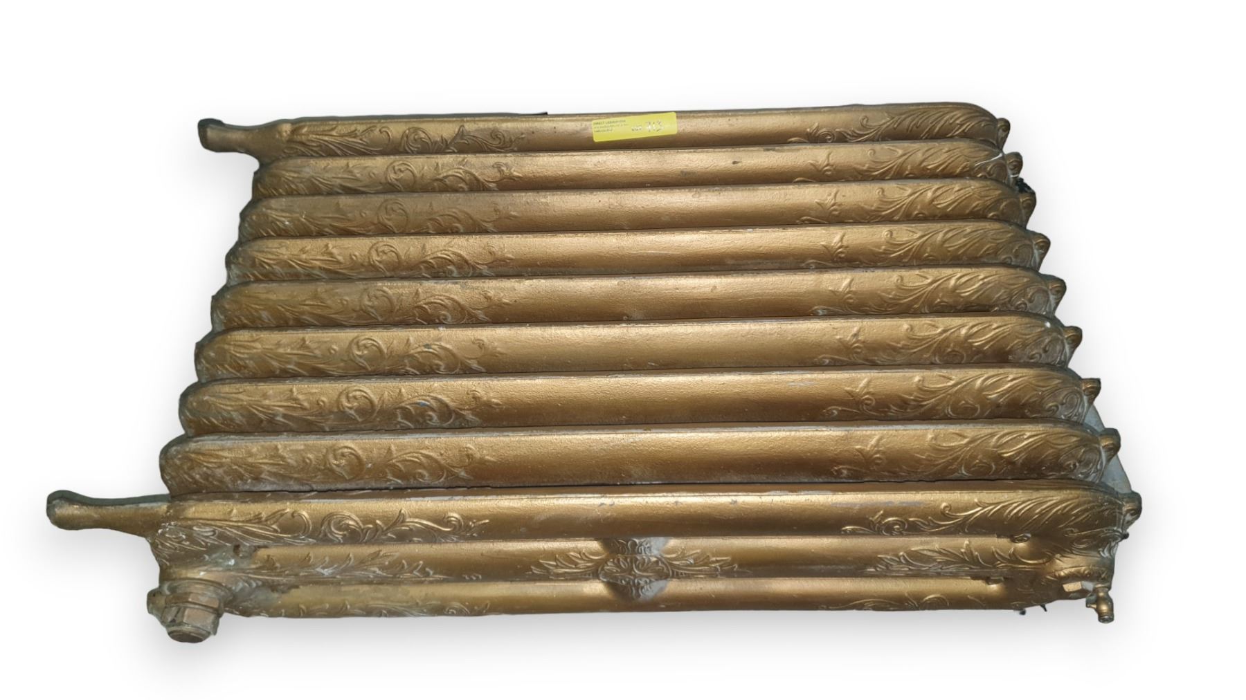 Ancient Gold Radiator Vintage Gold Cast Ion Radiator