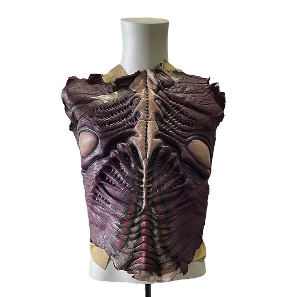 "DC Legends of Tomorrow" - Alien Kayla torso surgery skin w/ blood line tube  - SCREEN USED