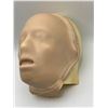 Image 2 : "Sonic" - Blank silicone prosthetic face w/ foam cast