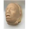 Image 2 : "Sonic" - Blank silicone prosthetic face w/ foam cast