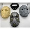 Image 1 : "Corrective Measures" 2022 - Group of Lobe unfinished masks - includes 2 Lobe test masks (smooth cas