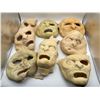 Image 2 : "Sanctuary" - Group of Big Foot unfinished masks and mask pieces - SCREEN USED
