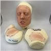 Image 1 : DC "Legends of Tomorrow" - J-Edgar Hoover face piece & neck glass silicone pieces