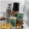 Image 2 : "Murder & Mysteries" - Group of Screen Used Accessories, includes Mugs/Golden Decorative Bowls & Spo