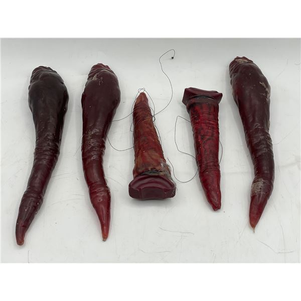 "Slither" - Group of 3 slug props
