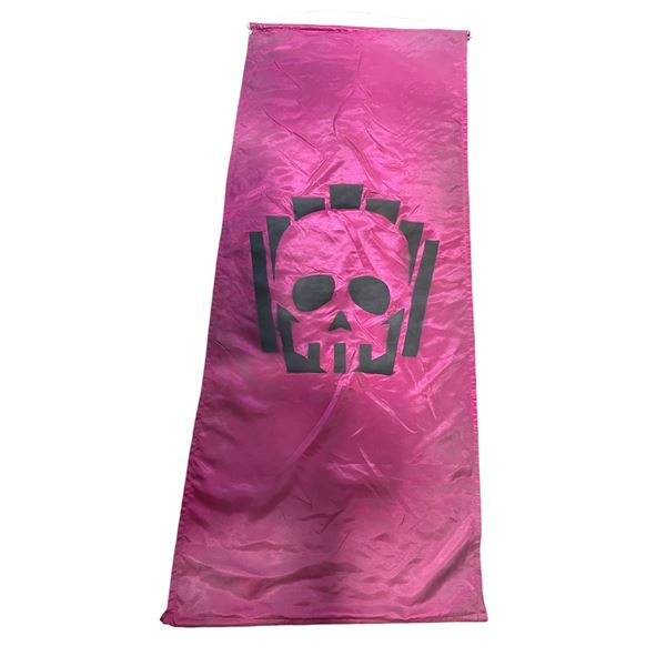 "Snowpiercer" - Approx. 6ft skull flag