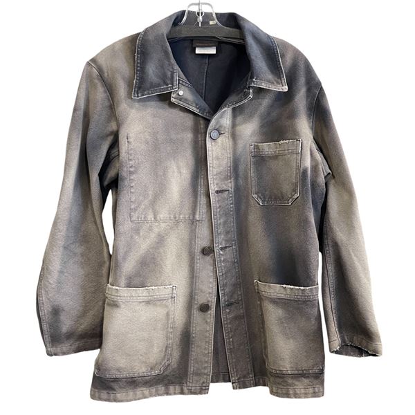 "Snowpiercer" - Denim shirt with "W" buttons size 48