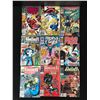 Image 1 : LOT OF 9 COMICS VARIOUS TITLES (MARVEL COMICS)